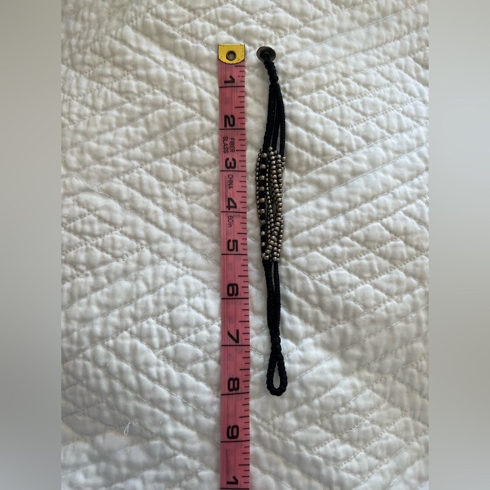 Silver Beaded Bracelet NWOT